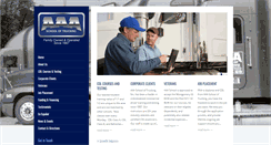 Desktop Screenshot of aaaschooloftrucking.com